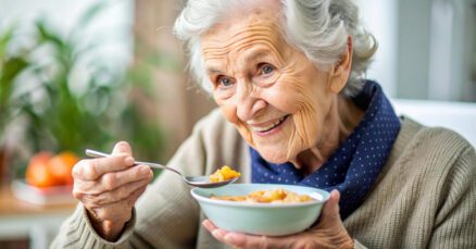 Comida para idosos com dificuldade de mastigação